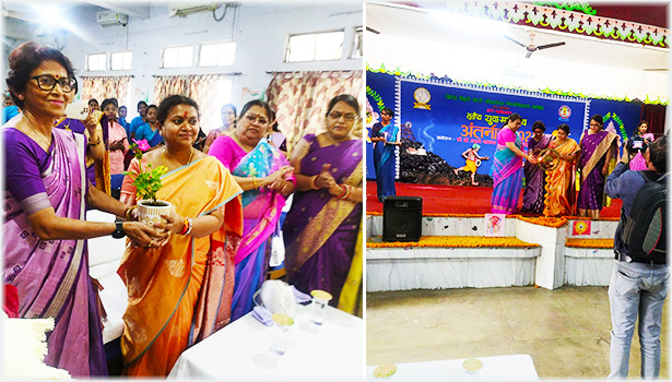 एस. एस. एल.एन.टी. महिला महाविद्यालाय में मनाया गया अन्तरराष्ट्रीय महिला दिवस का जश्न। post thumbnail